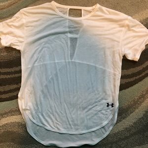 Xtra Small under armor white workout shirt